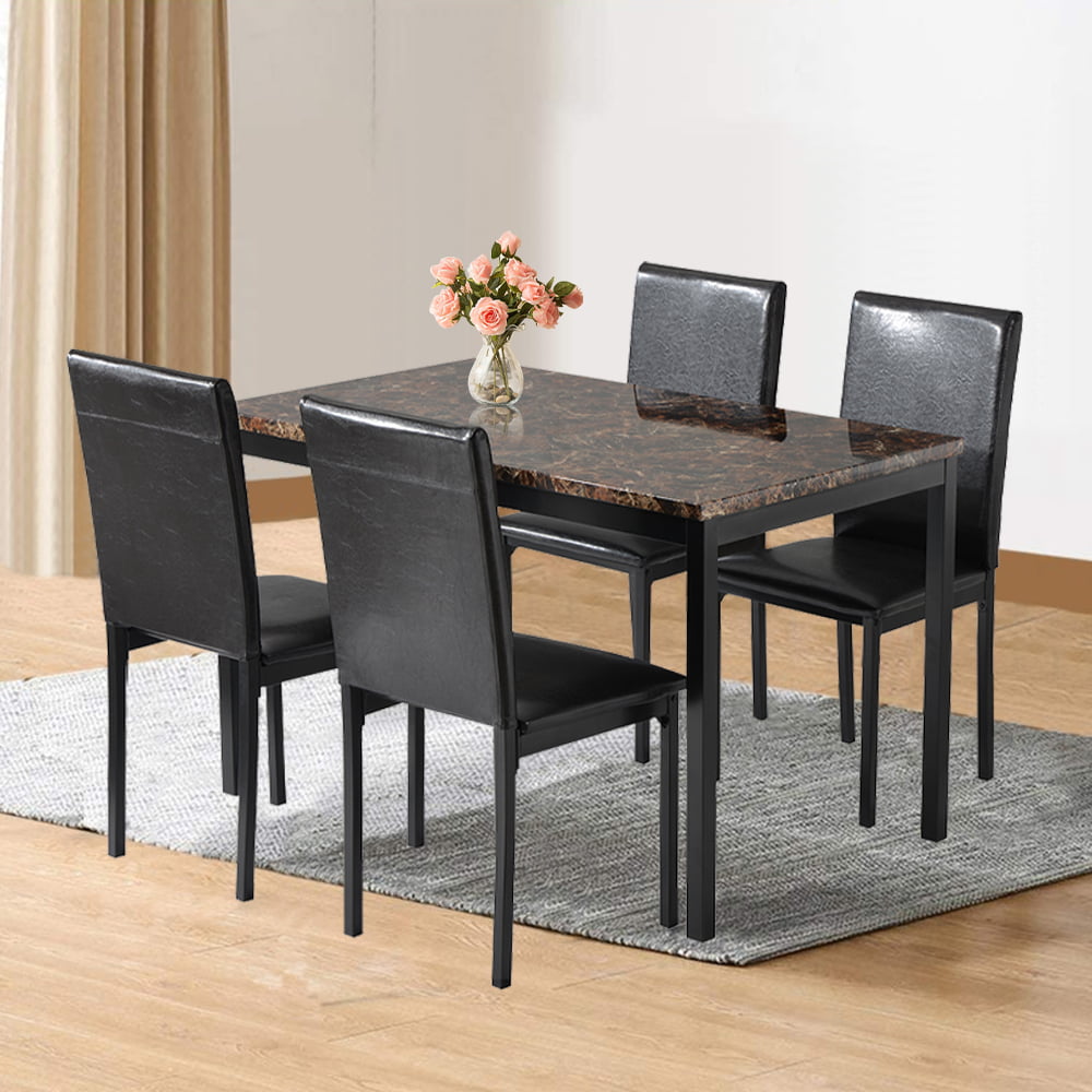 Btmway Kitchen Dining Table Set, Restaurant Dining Tables And Chairs