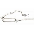 thumbnail image 1 of Gibson Exhaust Exhaust System Kit 619909 Exhaust System Kit Cat Back System; Stainless Steel; With Muffler; 3 Inch Pipe Diameter; Single Exhaust With Single Exit; Behind Rear Side Tire Exit, 1 of 3