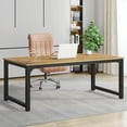 thumbnail image 4 of Tribesigns 70.9"Executive Desk, Large Office Computer Desk with WPC Tabletop Modern Simple Table for Home Office, 4 of 8