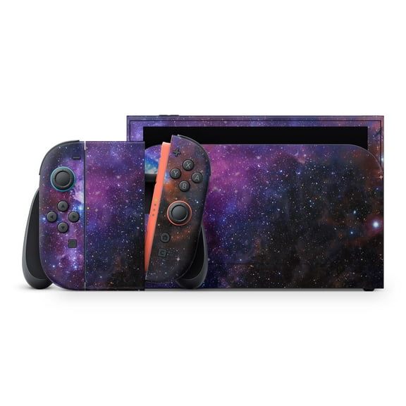 DesignSkinz Glowing Deep Space Full-Body Skin Decal Wrap Cover for Nintendo Switch 2