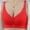 Red-A, variant on Tbopshirt Bras for Women,Women's Leopard Comfortable Breathable Front Closure Printing Non-Wired Bra