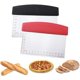 thumbnail image 1 of Juego de 2 espátulas para pizza con graduación de acero inoxidable - Accesorios de cocina - Raspador de banco para panadería casera restaurante ZefeiWu 8390605292996, 1 of 1