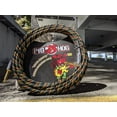 thumbnail image 2 of Pig Hog "Rasta Stripes" Woven Jacket Tour Grade Instrument Cable, 10-foot Right Angle, 2 of 2