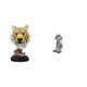 thumbnail image 1 of Escultura de mesa,Escultura de cabeza de tigre,estatua moderna de mesa,Figura decorativa de cabeza de animal de resina para escritorio,Figura de escritorio,Figura decorativa de, 1 of 8