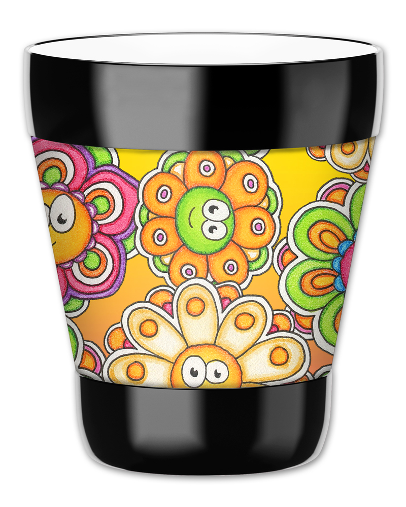 Mugzie 12Ounce "Low Ball" Tumbler Drink Cup with Removable Insulated