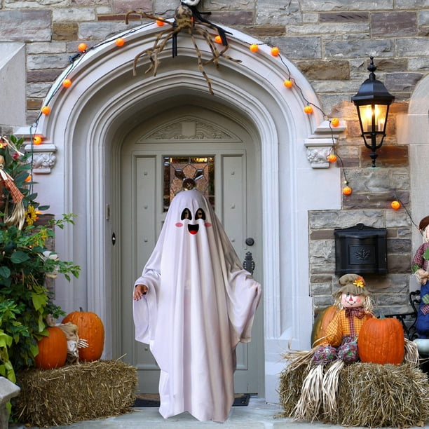 ZUCOS Costume De Fantôme D'Halloween Pour Adulte - Cape Effrayante