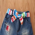thumbnail image 5 of Soepste Girl Outfit 5T Girl Clothes Toddler Girls Summer Outfit Top And Shorts Clothing Set, 5 of 5