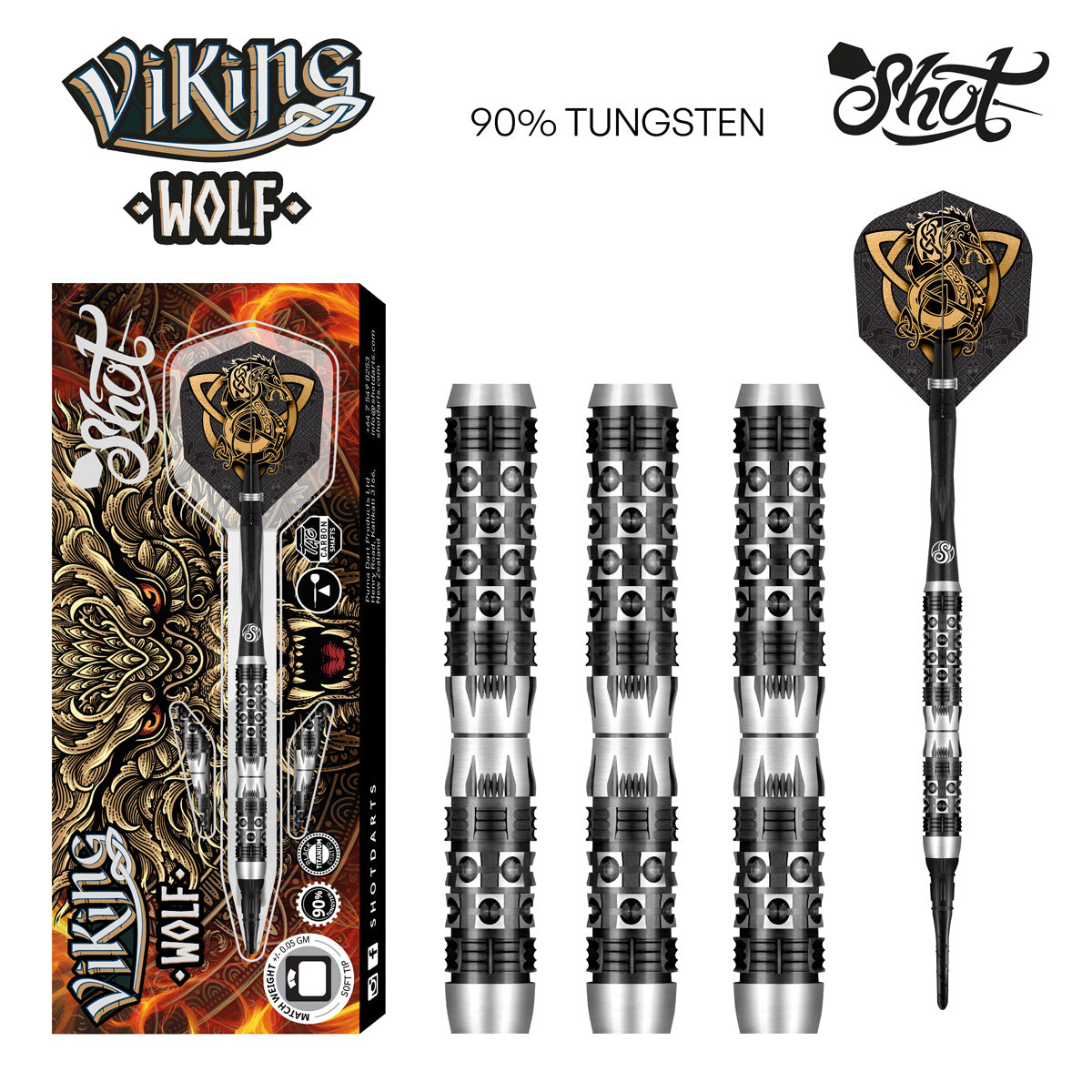 Bottelsen 285GT 28 g Hammer Head Smooth GT Dart - 90 Percent