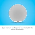 thumbnail image 4 of Garmin Fusion® Signature Series 3i Marine Subwoofers, 10" 600 W Classic White Marine Subwoofer multicolor, 4 of 5