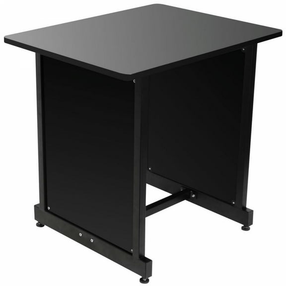 On-Stage WSR7500B WS7500 Series Workstation Rack Cabinet (Black)