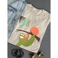 thumbnail image 3 of Image Conscious Momma Sloth And Baby T-Shirt Womens -Jay Fleck Designs, Female Regular Fit, 3 of 4