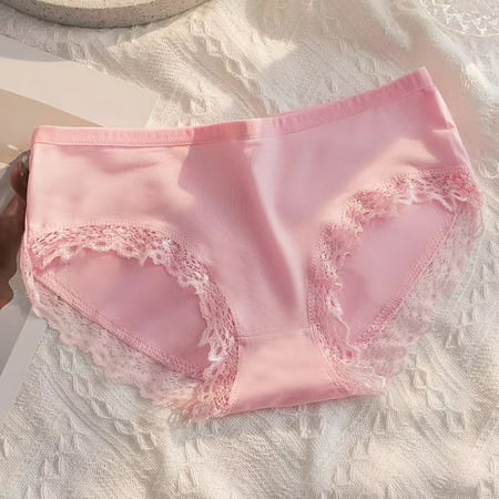 

Milk Silk Women Panties women cotton crotch waist bag butt female student panties