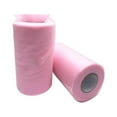 thumbnail image 1 of Inteprter Rollo de tul de nailon que no se desprende y no destiñe para faldas tutú duraderas y seguras Tela de costura y artesanía rosa, 1 of 6