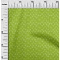thumbnail image 1 of oneOone Silk Tabby Light Green Fabric Small Motif Bandhani Sewing Craft Projects Fabric Prints By Yard 42 Inch Wide, 1 of 4