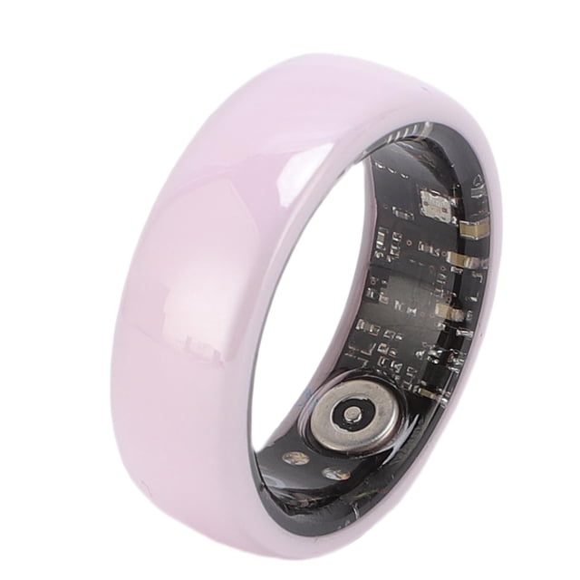 Smart Ring Health Tracker IP68 Fitness Tracker Ring Pedometer 7 Day Battery Life with Charging Cable