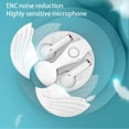 thumbnail image 3 of Angel Wings Wireless Earbuds Sports in-Ear Bluetooth 5.3 Headphones with Microphone,HIFI Sound Quality Compact and Portable for TV Smart Phone Laptop Computer Sports, 3 of 7
