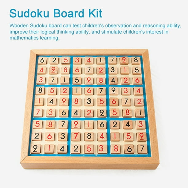 Play Sudoku Online - Virtual Wooden Sudoku Board Game