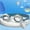 Navy Blue, variant on Daolelai Love Cartoon Animals Waterproof Hd Boys and Girls Swimming Goggles