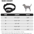 thumbnail image 5 of Martingale Collar for Dogs Reflective Nylon Dog Collar with Quick Release Buckle Adjustable Training No Slip Dog Collars (Medium, Black), 5 of 5