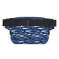 thumbnail image 3 of Rateoe Ornamental Fish Print Fanny Pack Belt Bag for Women and Men, Square Double-Layer Waterproof Waist Pack with Adjustable Strap for Hiking, Jogging, Cycling, 3 of 9