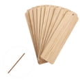 thumbnail image 4 of Miangastore 10pcs Wood Blank Bookmarks Unfinished Wood Tags Creative Wooden Craft Bookmarks, 4 of 8