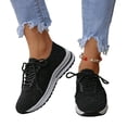 thumbnail image 6 of Orthopedic Shoes for Women, Women's Floral Embroidery Lace Mesh Air Cushion Sneakers Lightweight Platform Comfort Casual Tennis Shoes Hollow Out Running Shoes Non-Slip Travel Working Shoes, 6 of 7