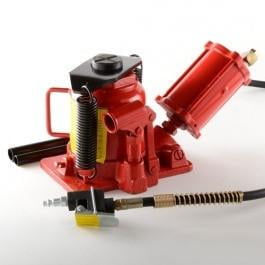 Air Operated End Lift - 20 Ton Air Operated Powered Power Over Hydraulic Portable Bottle Jack Lift