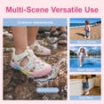 thumbnail image 3 of TARANIS Toddler Sandals for Boys and Girls, Wide Toe Box, Closed Toe, Mesh Upper, 3 of 8