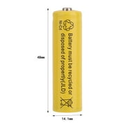40pcs/Lot AA Reable High Capacity Batteries Ni-Cd 600mAh 1.2V For Garden Solar Ni-Cd Light LED A20