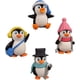 thumbnail image 4 of JM 4 Uds pegatinas magnéticas para nevera pingüino PVC lindo dibujos animados refrigerador decoración para refrigerador puerta de oficina JM JM, 4 of 5