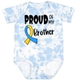 thumbnail image 3 of Inktastic Proud of My Brother Down Syndrome Awareness Boys or Girls Baby Bodysuit, 3 of 5