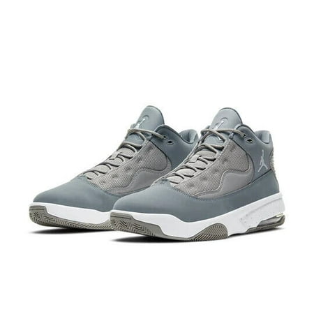 Air Jordan Max Aura 2 CK6636-012 Men's Medium Gray Low Top Basketball Shoes D453 (10.5)