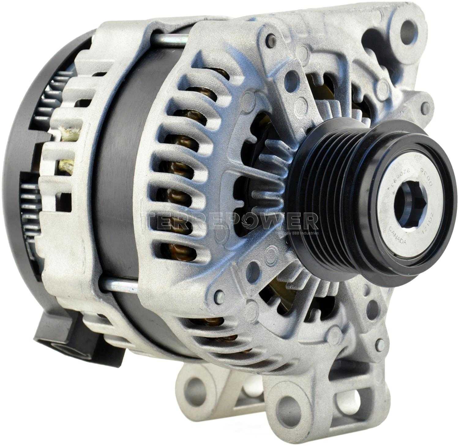 Alternator BBB Industries 11252 Reman Fits select: 2014 CHEVROLET TRAVERSE