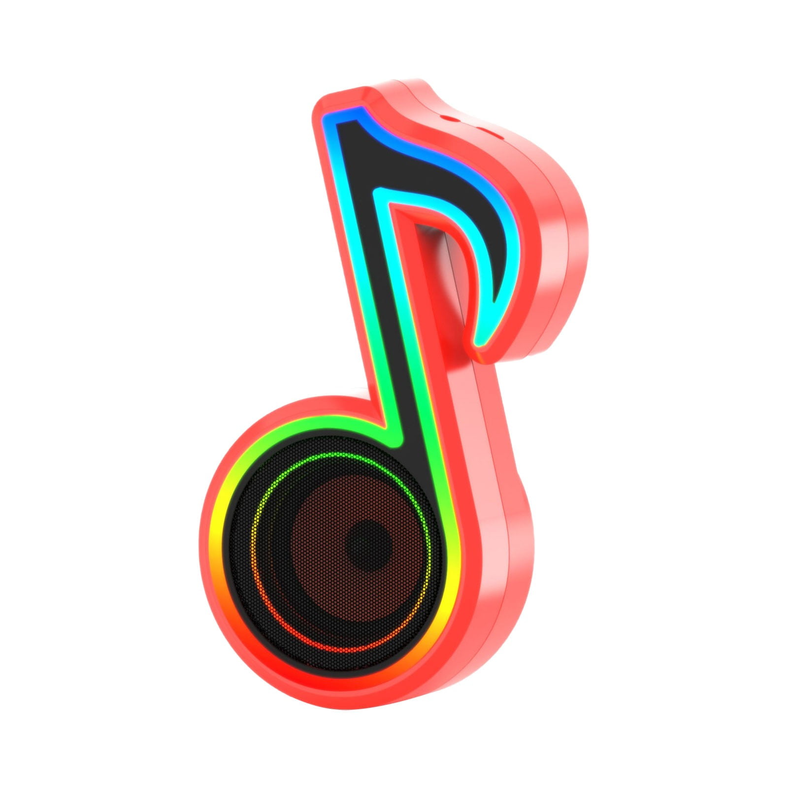 Bluetooth Speaker Portable Music Note Shape Speaker For Creatives Gift Computer Speaker Phone Sound Equipment For Home,Party as Gifts for Moms Grandma Women Girls