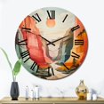 thumbnail image 3 of Designart "Majestic Palette of Canyons III" Canyon Oversized Wall Clock, 3 of 5
