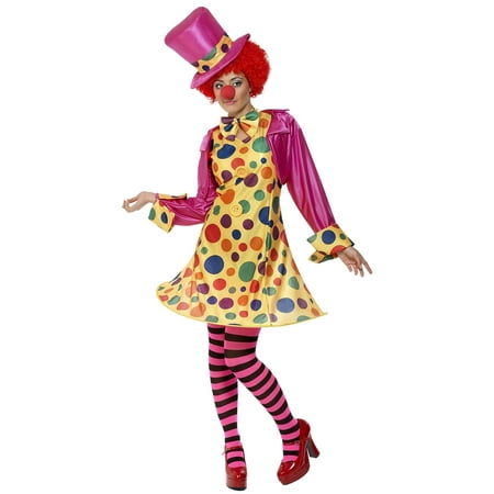 Smiffys Womens Circus Clown Halloween Costume Plus Size 1X