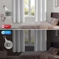 thumbnail image 2 of Blackout Cortinas para Recámara, Cortina Blackout Térmica Aislada 2 Paneles 42x72 Pulgadas, Cortinas Negras con Ojales, Reducción de Ruido, Ahorro de Energía y Cortinas sin Arrugas para Sala de Estar, 2 of 7