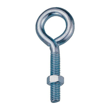 

ProSource LR286 Eye Bolt With Nut Zinc Plated Steel 3/8 By 6 Inch (Case of 10)