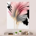 thumbnail image 2 of Designart Pink Gerbera Hyperrealistic Flowers IV Canvas Wall Art, 2 of 5