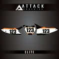 thumbnail image 2 of Attack Graphics Elite Number Plate Backgrounds For KTM 300 SX (Fuel Injected) 2025, 2 of 3