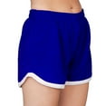 thumbnail image 2 of Adult Unisex Lightweight Workout Royal Blue Running Shorts, 2 of 3