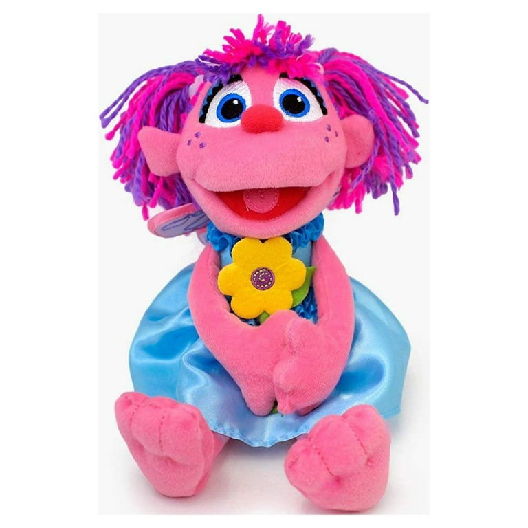 GUND Sesame Street Official Abby Cadabby Muppet Plush, Premium Plush Toy  for Ages 1 & Up, Pink/Blue, 11”
