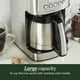 thumbnail image 5 of Cuisinart DCC-3400 - Cafetera t&eacute;rmica programable (12 tazas, acero inoxidable) Cuisinart NA, 5 of 7