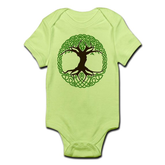 CafePress - Colored Tree Of Life Infant Bodysuit - Baby Light Bodysuit