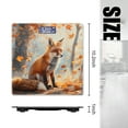 thumbnail image 2 of High Precision Body Weight Scale Smart Bathroom Scales with Large LCD Display(400lbs),Decorative for Bedroom-Fox Sits In The Forest And Surrounded By Falling Autumn Leaves, 2 of 4