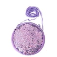 thumbnail image 1 of Bolso bandolera para niñas, mochila de un solo hombro con lentejuelas y peluche de princesa a la moda para niñas y bebés, 1 of 5
