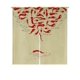 thumbnail image 1 of ABPHQTO Chili Pepper Japonés Noren Cortina Puerta Ventana Tratamiento Cortinas 85x90 cm, 1 of 1