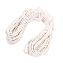 MISSMILE Flag Pole Rope Flagpole Halyard Rope White Braided Nylon Rope 6mm 20m Clothes Drying Cotton Rope Replacement Cord String