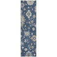 thumbnail image 2 of Addison Rugs Chantille Indoor/Outdoor Transitional Global Navy Washable Runner Rug, 2'3" x 7'6", 2 of 6
