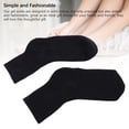 thumbnail image 3 of 4 Pairs Gel Socks Reusable Moisturizing Socks Soft Solid Color Elastic Casual Gel Lining Socks for Sleeping, 3 of 7